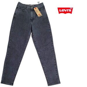 new Levi's HIGH - WAISTED TAPER WOMEN'S JEANS size 27